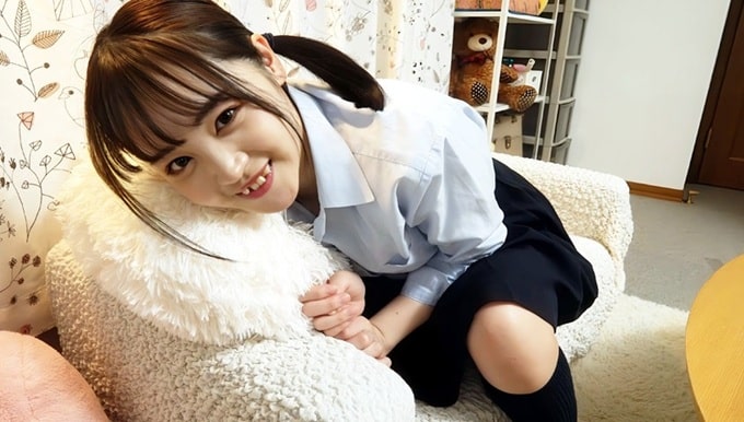 小悪魔J系 自撮り指だけオナニー#もあちゃん ※サンプル動画あり